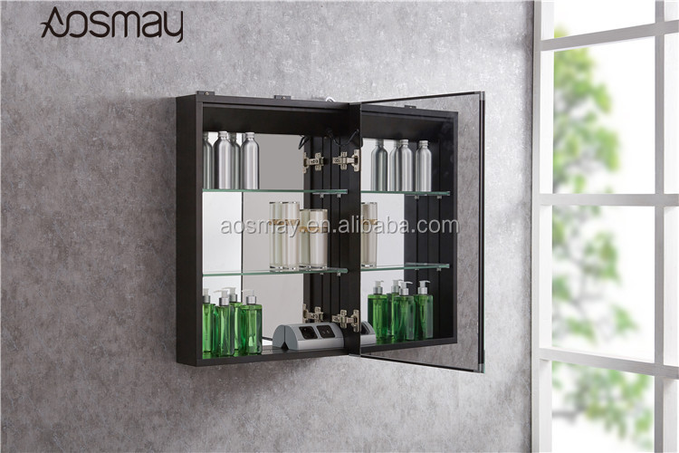 Aluminum bathroom cabinet