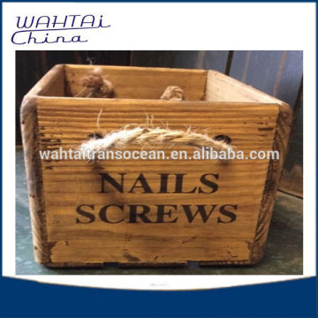 Rustic wooden box/crate