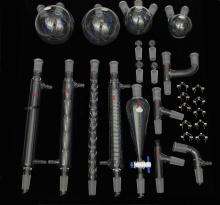 27 Pcs Glass Advanced Chemistry Lab Kit 24/40