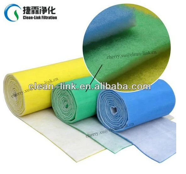 Industrial EU3 Air Filter Material for Auto Spray Booth