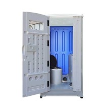 China Manufacturers Prefabricated Luxury Portable Bathroom Outdoor Plastic HDPE Mobile Toilet