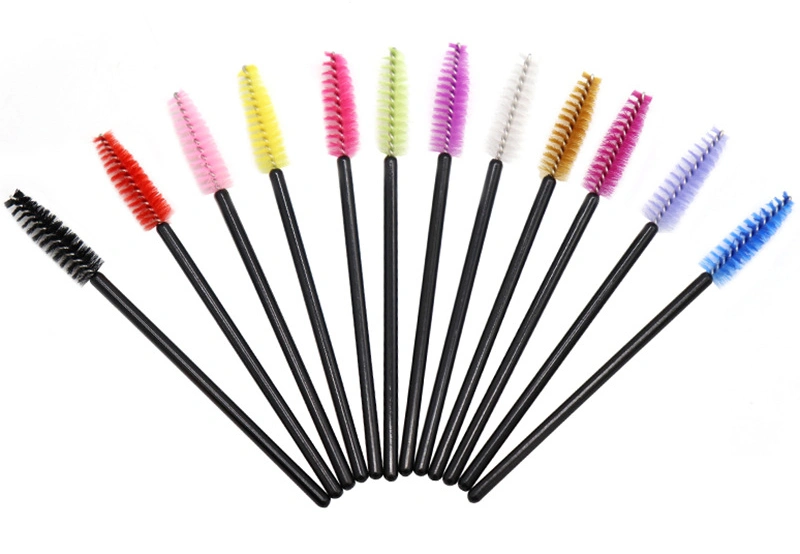 Free Shipping Plastic Wands Eyelashes Makeup Brushes