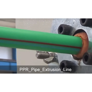 Máquina de extrusión de tubos PPR de 20-110 mm