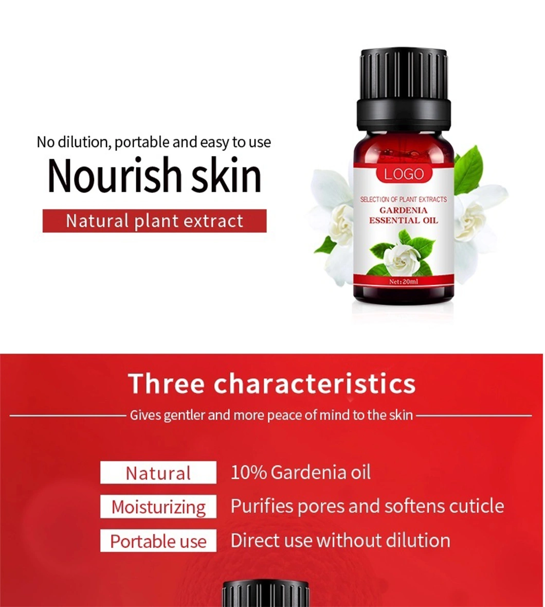 Natural Anti-Ageing Repairing Essential Oil Gardenia Essential Oil