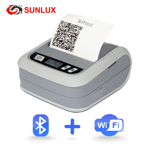 80mm Direct Thermal Printer With Handheld OLED Screen