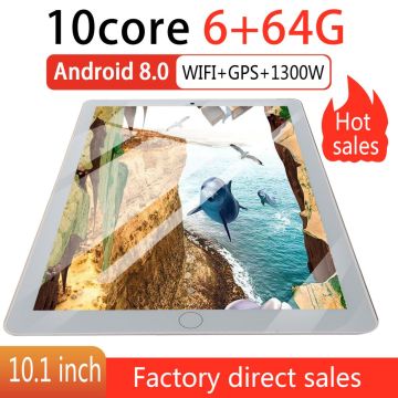 10.1 Inch RAM 6G Android 8.0 Tablet Pc