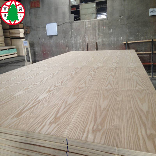 Natural Ash veneer plywood 1220x2440x3mm