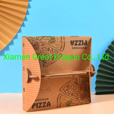 Take out Pizza Delivery Box with Custom Design Hot Sale (PZ2511010)