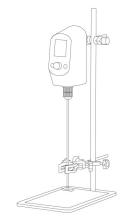 ADDITION Lab Supplies Cantilever Electric Stirrer