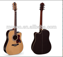 Musoo brand 41'' Jumbo folks acoustic handcrafted guitar(MG520)
