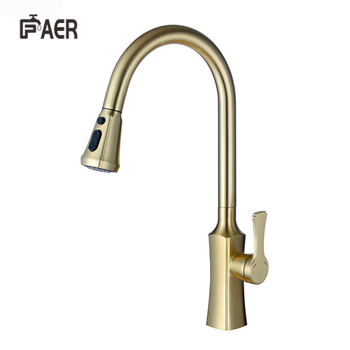 European Brass Sink Kitchen Hot and Cold faucet