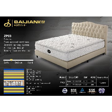 ZP03-Mattress,Memory foam mattress,Super Soft Mattress,Pillow top