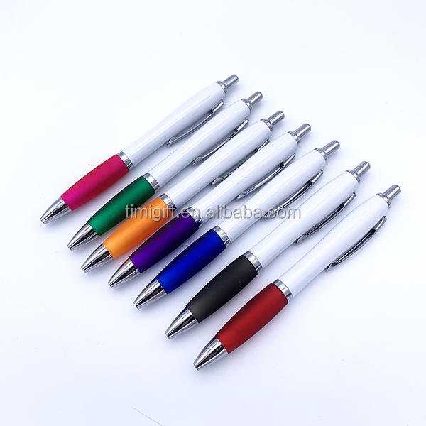 High quality ballpoint pen with custom logo promotional gift pen plastic ball pen