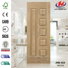 Unequal Leaf Red Oak Veneer Wood Door Skin