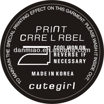 Reusable circle digital printing vinyl decal