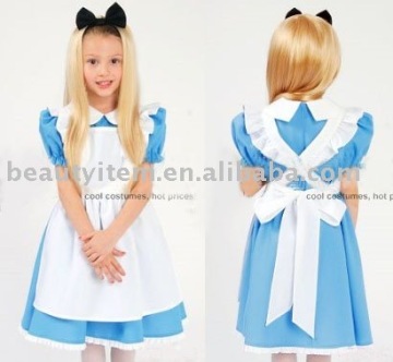 Alice cosplay costume from Alice in the Wonderland