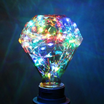 wholesale copper wire led star bulb Diamond shape