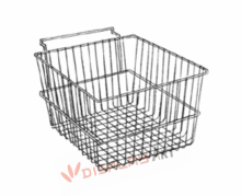 Slatwall basket - Wire grid basket -Slat grid basket OEM