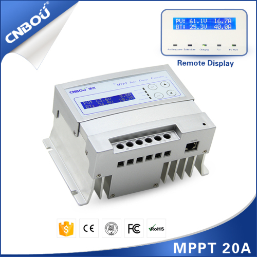 20a 12v 24v solar smart power controller
