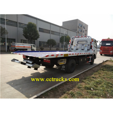 Dongfeng 5 toneladas de vehículos de recuperación de vehículos Camiones