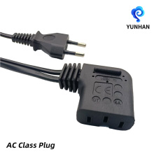 European Two Pin New IEC Power Cable