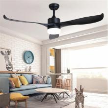 WiFi ceiling fan with remote and wall control