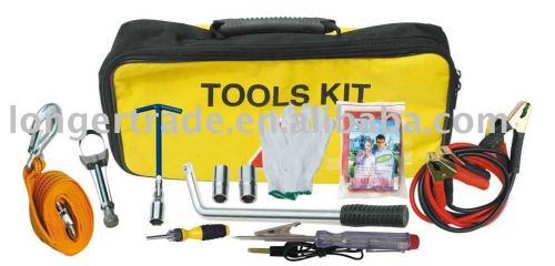 Emergency car kit,65pc emergency car kit,auto first aid kit