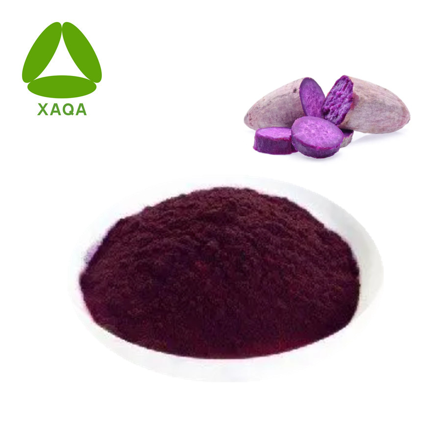 Antocianinas de extracto de batata morado 1% -10% UV