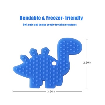 Food Grade Silicone Animal Teether for Baby Toy