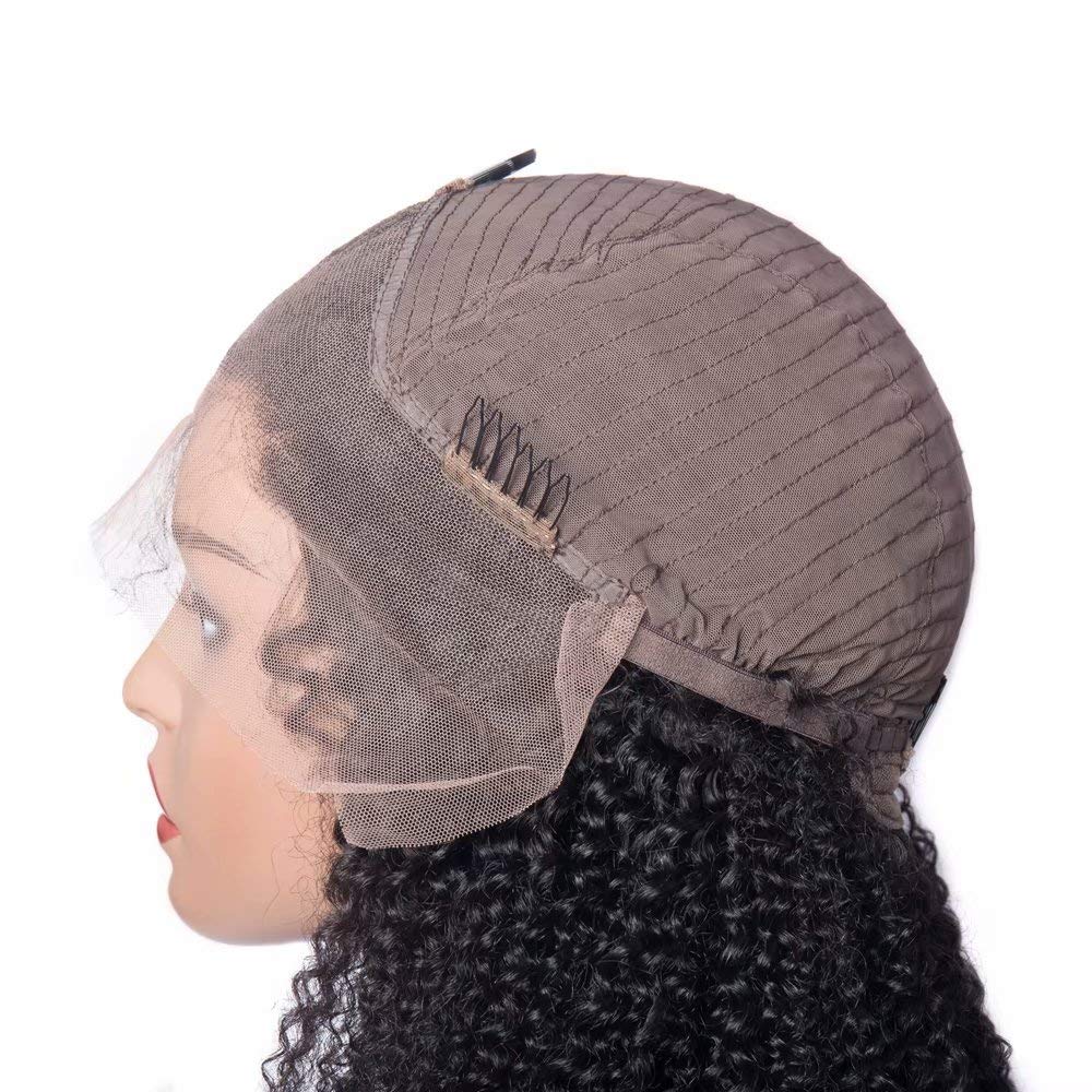 human hair wig kinky curly 360 full lace wigs frontal closure wholesale virgin hair vendors from xuchang factory Hengruisi