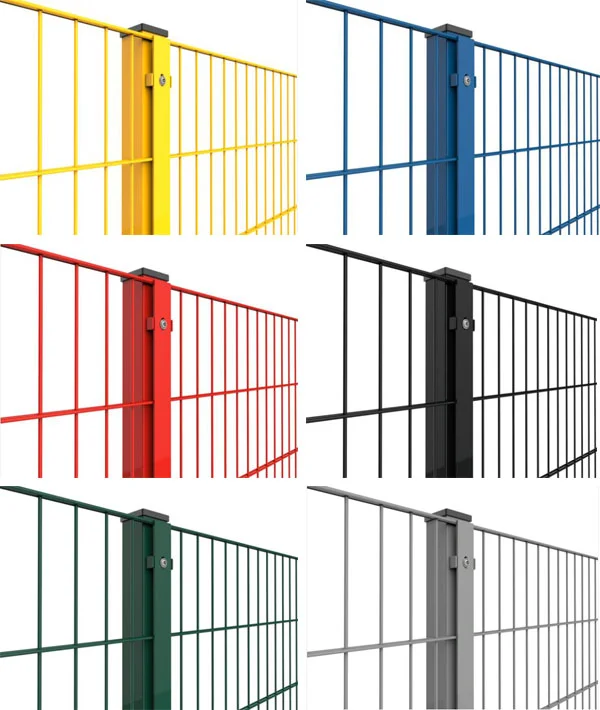 High Security Horizontal Double Bar Twin Wire Mesh Fencing