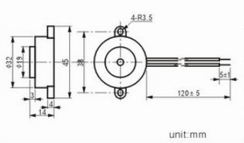 FBPB3214 piezo buzzer