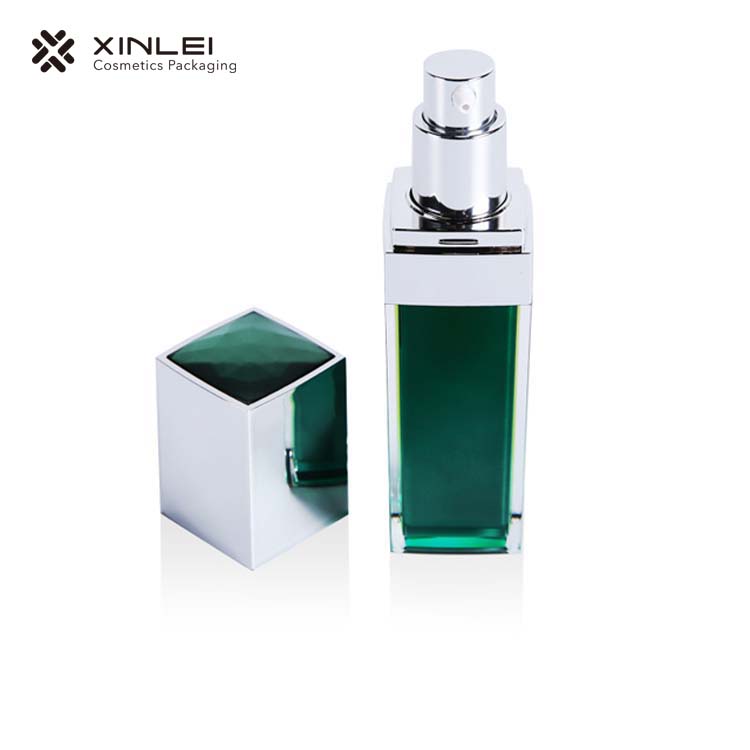 50ML شكل الماس كاب زجاجة غسول البلاستيك