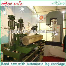 MJ329 Vertical wood band saw for cutting logs