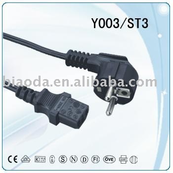 Computer power cord,computer power cable