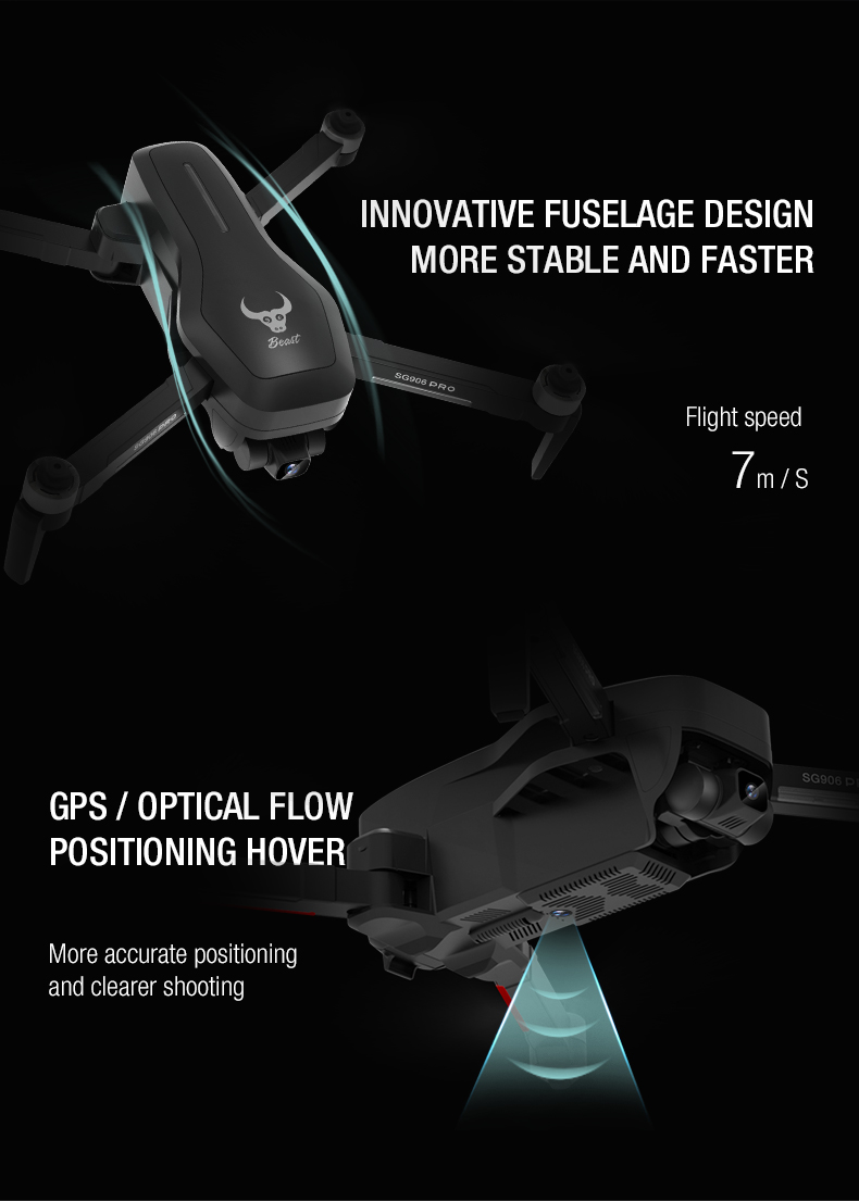 SG906 PRO GPS Drone with 4K Camera 5G Wifi 25mins Flight Time and 50x zoom camera drone quadcopter