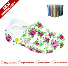 2015 hot sales vacuum heat sublimation 3D transferred film for slipper