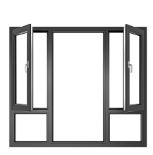 Aluminium French Casement Storm Windows