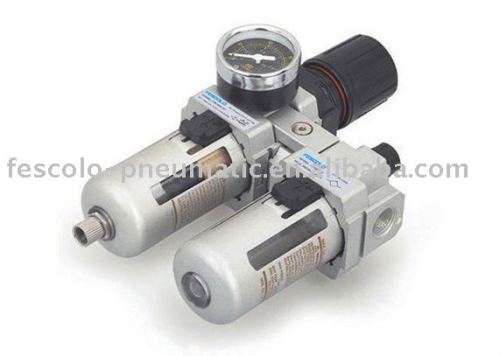 Medium pressure pneumatic air filter regulator