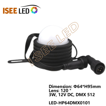 DMX digital rgb led pixels dot light