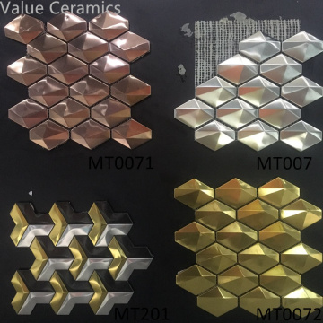 Stainless steel Mosaic Tile, Metal Mosaic Tile