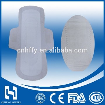 Disposable Cotton Lady Anion Sanitary Napkins with wings