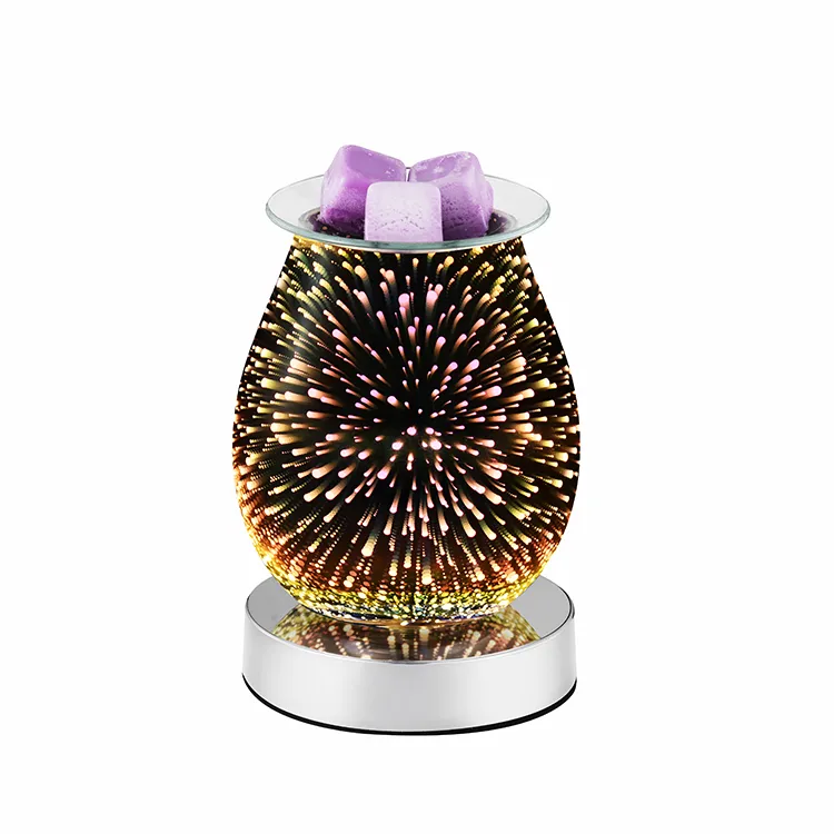 High Quality Cheap Price Glass Incense Burner Aroma Decorative Lamp