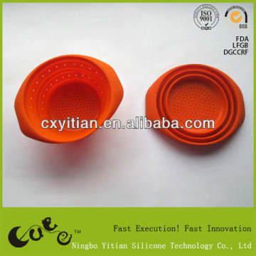 food grade collapsible silicone strainer