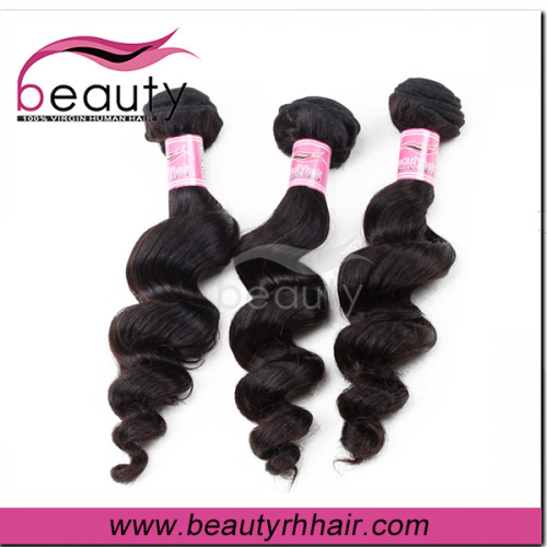 Wholesale price cheap peruvian black hair extensions
