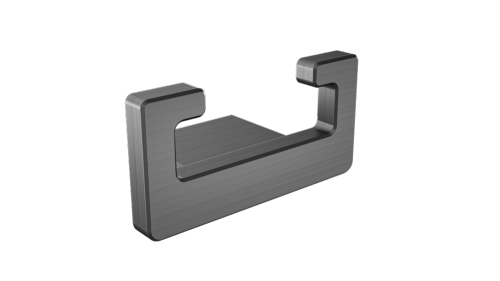 304SS Aron Robe Hook Gunmetal