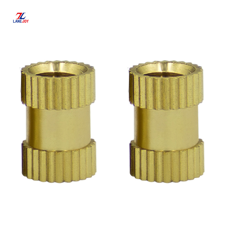 China Nuts m2,m3,m4,m5,m6,m8,m10 Custom Brass Knurled Insert Rivet Nuts