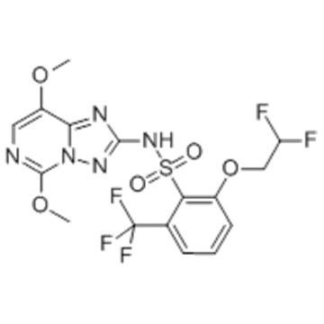 Benzenossulfonamida, 2- (2,2-difluoroetoxi) -N- (5,8-dimetoxi [1,2,4] triazolo [1,5- c] pirimidin-2-il) -6- (trifluorometil) - CAS 219714 -96-2