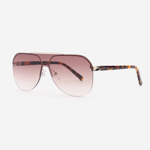 Pilot Fashion Metal Unisex Sunglasses