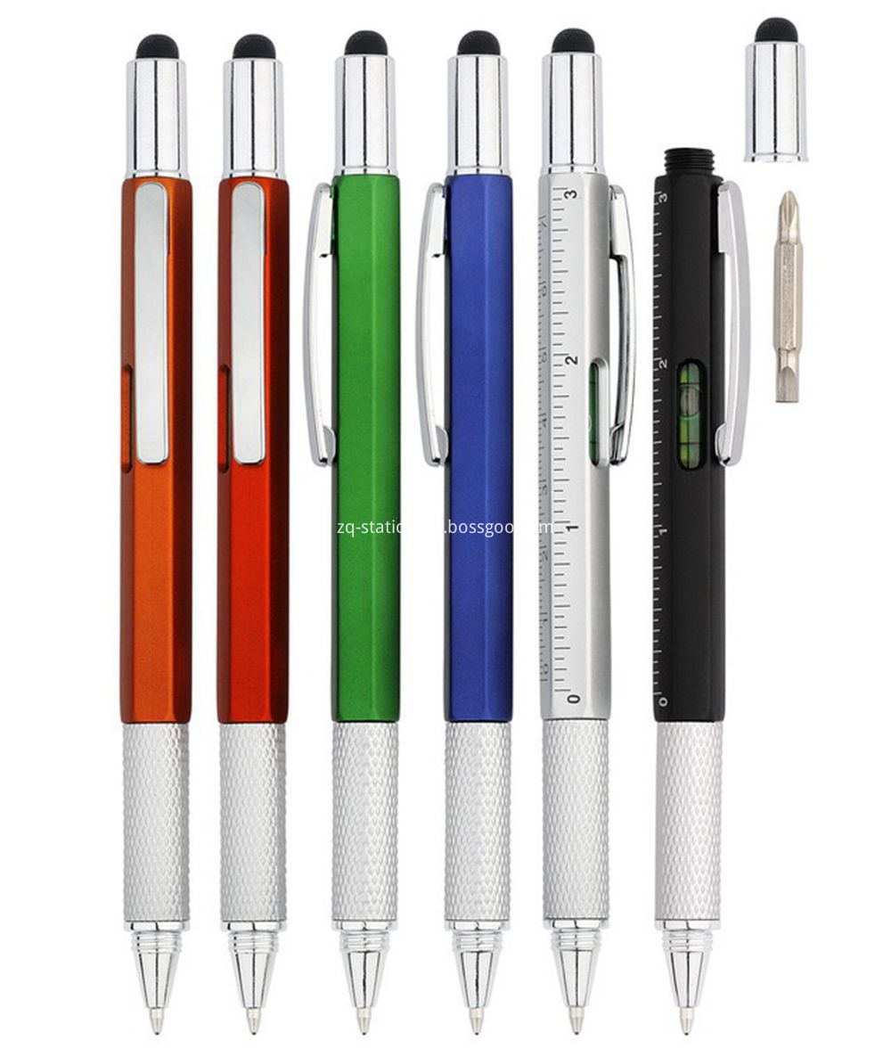 Multifunction Tool Level Pen with screwdriver